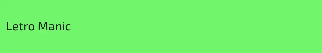Letro Manic